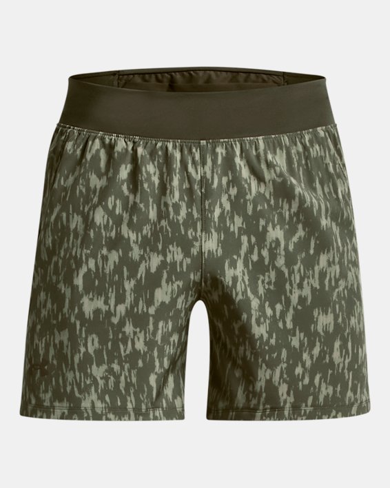 Men's UA Launch Elite 5'' Shorts, Green, pdpMainDesktop image number 7